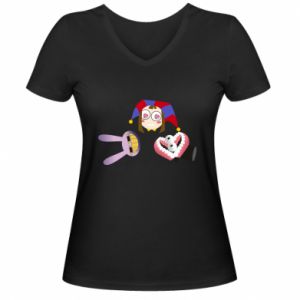 Koszulki V-neck damskie