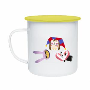 Kubki ceramiczne w stylu retro
