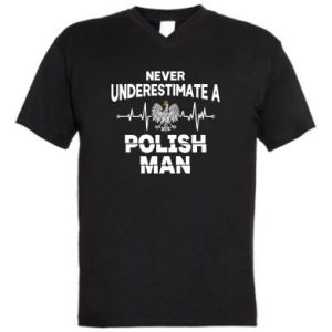 Koszulki V-neck męskie