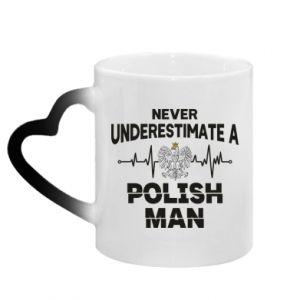 Kubki magiczne z uchwytem w kształcie serca