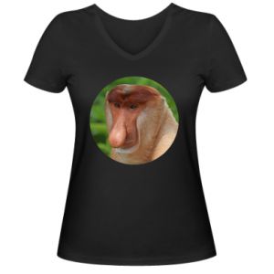 Koszulki V-neck damskie