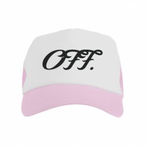 Czapki trucker dziecięce