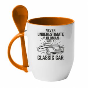 Kubki z ceramicznymi łyżkami
