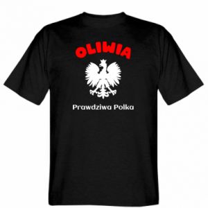Koszulka męska Promo Oliwia jest prawdziwą Polką