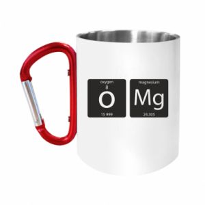 Kubki metalowe z uszkiem karabińczykiem