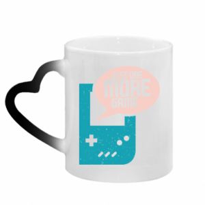 Kubki magiczne z uchwytem w kształcie serca