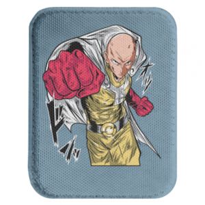 Naszywka prostokątna zaokrąglona One Punch Man uderza