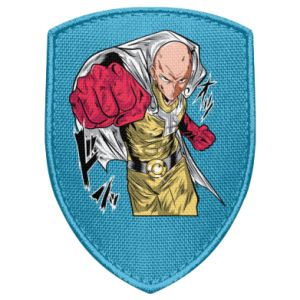Naszywka tarcza One Punch Man uderza