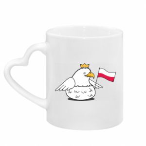 Kubki z uchwytem w kształcie serca