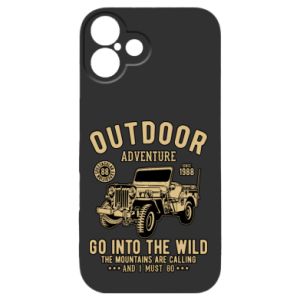 Etui na iPhone 16 Plus Outdoor Adventure Jeep