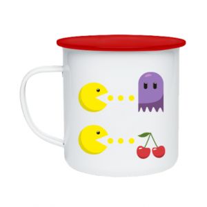 Kubki ceramiczne w stylu retro