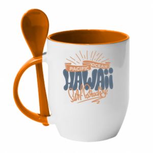 Kubki z ceramicznymi łyżkami
