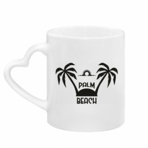 Kubki z uchwytem w kształcie serca