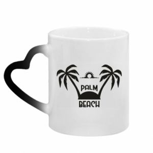 Kubki magiczne z uchwytem w kształcie serca