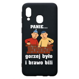 Etui na Samsung A40 PANIE… gorzej było i brawo bili