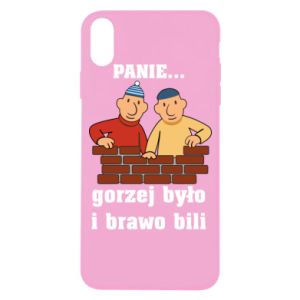 Etui na iPhone X/Xs PANIE… gorzej było i brawo bili