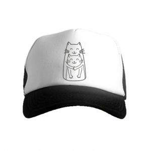 Czapki trucker dziecięce