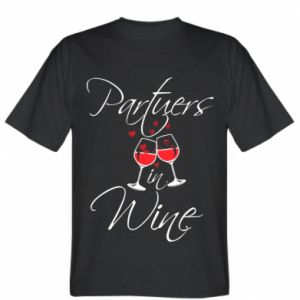 Koszulka męska Partners in wine