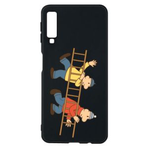 Etui na Samsung A7 2018 Pat i mata i drabina
