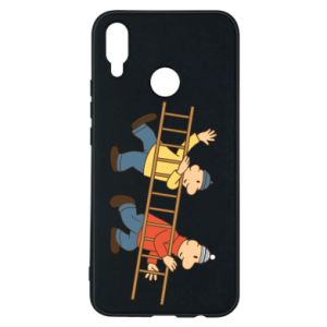 Etui na Huawei P Smart Plus Pat i mata i drabina