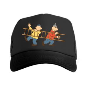 Czapka trucker Pat i mata i drabina