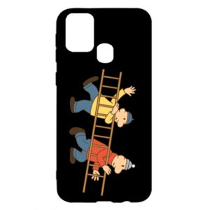 Etui na Samsung M31 Pat i mata i drabina - PrintSalon Etui na Samsung M31 Pat i mata i drabina