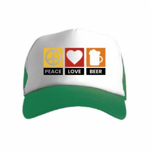 Czapki trucker dziecięce