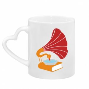 Kubki z uchwytem w kształcie serca