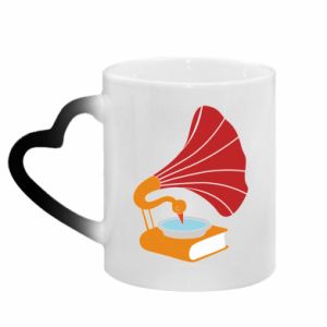 Kubki magiczne z uchwytem w kształcie serca