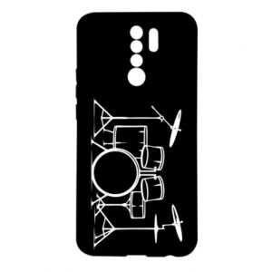 Etui na Xiaomi Redmi 9 Perkusja - PrintSalon Etui na Xiaomi Redmi 9 Perkusja