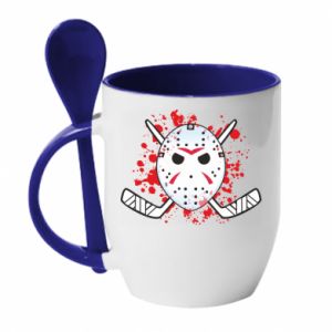 Kubki z ceramicznymi łyżkami