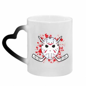 Kubki magiczne z uchwytem w kształcie serca