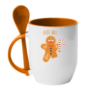 Kubki z ceramicznymi łyżkami