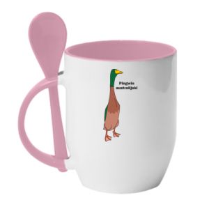 Kubki z ceramicznymi łyżkami