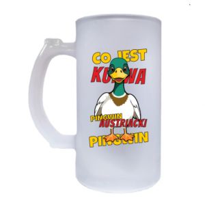 Kufle szronione