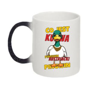 Kubki zmieniające kolor brokatowe