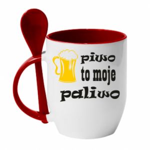 Kubki z ceramicznymi łyżkami