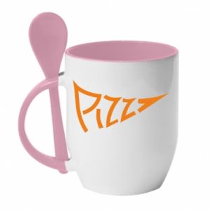 Kubki z ceramicznymi łyżkami
