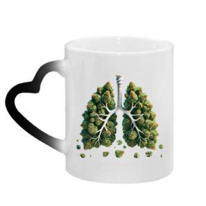 Kubki magiczne z uchwytem w kształcie serca