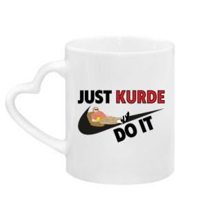 Kubki z uchwytem w kształcie serca