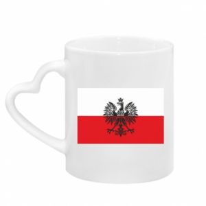 Kubki z uchwytem w kształcie serca