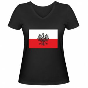 Koszulki V-neck damskie