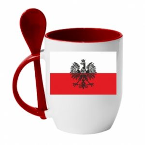 Kubki z ceramicznymi łyżkami