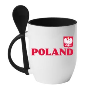 Kubki z ceramicznymi łyżkami