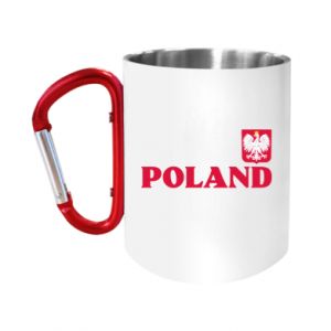 Kubki metalowe z uszkiem karabińczykiem