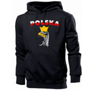 Bluza z kapturem męska Polska,orzeł