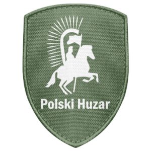 Naszywka tarcza Polski huzar