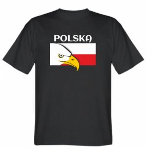 Koszulka męska Polski orzeł biały