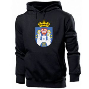 Bluza z kapturem męska Poznań herb