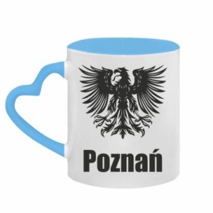 Kubki z uchwytem w kształcie serca dwukolorowe